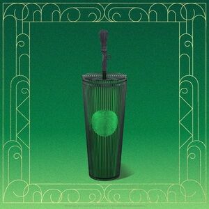 Starbucks Wicked Elphaba Tumbler Glow-in-the-dark NEW